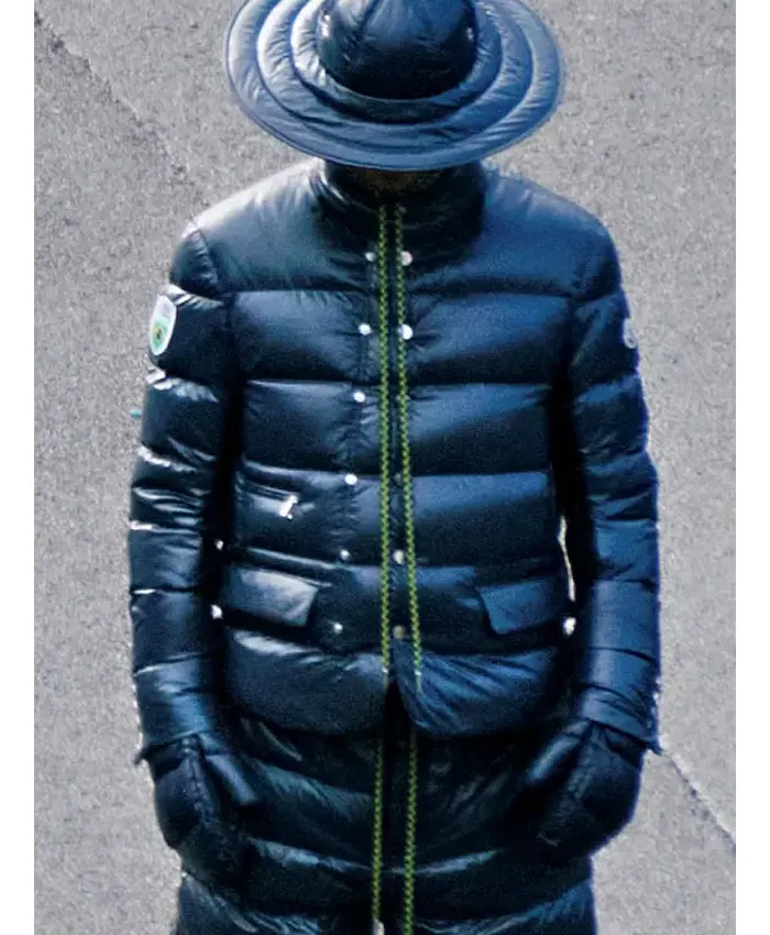 2026 Winter Olympics Brazil Moncler Puffer Black Jacket