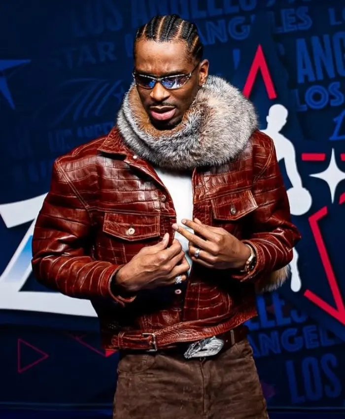 75th All-Star Game Shai Gilgeous-Alexander Leather Jacket