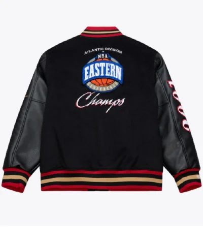 76ers Black Hardwood Classics 76 Jacket