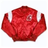 80’s Washington State Cougars Red Bomber Jacket