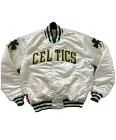90s Boston Celtics Vintage Satin Jacket