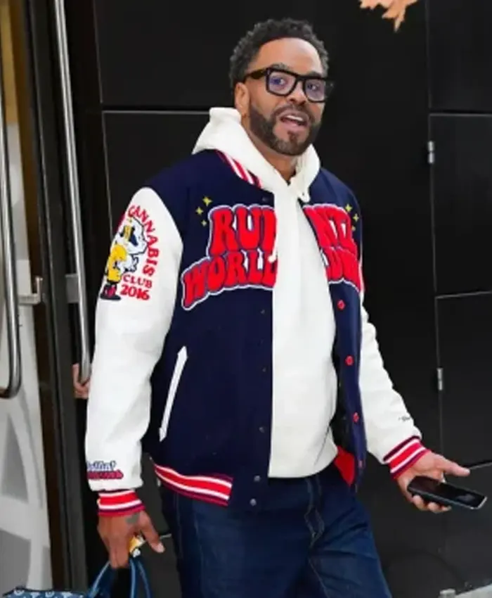 ABC Studio 2026 Method Man Blue and White Varsity Jacket