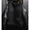 ACDC Through the Eras Black Varsity Jacket
