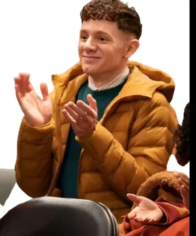 Abbott Elementary Chris Perfetti Full-Zip Puffer Jacket