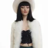 Abova One Piece S02 White Fur Leather Coat Buy Now