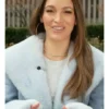 Access Hollywood 2026 Emily Orozco Blue Fur Coat