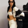 Adidas Kendall Jenner Track Black and White Jacket