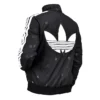 Adidas Polka Dot Black Jacket Carve Back
