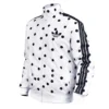 Adidas Polka Dot White Jacket Carve Front