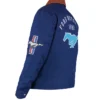 Aeropostale Ford Mustang Motor Co. Twill Blue Jacket