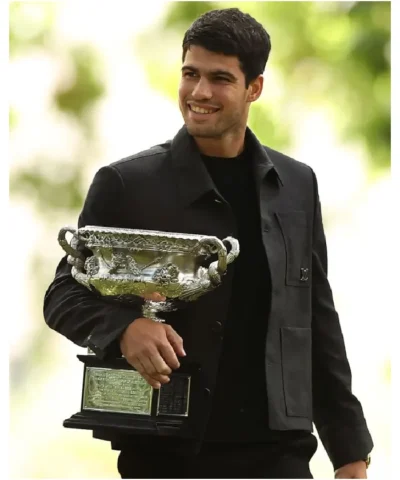 Alternative view of Carlos Alcaraz 2026 Australian Open Men’s Champion Blazer