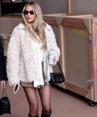 Alix Earle Isabel Marant Tarvey Coat