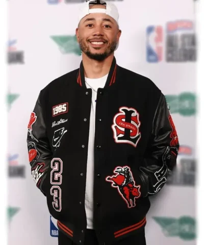 All-Star Celebrity Game Mookie Betts Varsity Jacket