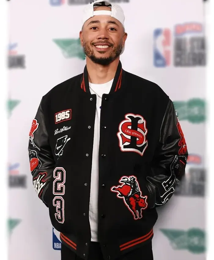 All-Star Celebrity Game Mookie Betts Varsity Jacket