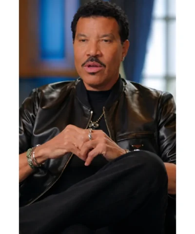 American Idol 2026 Lionel Richie Leather Bomber Jacket