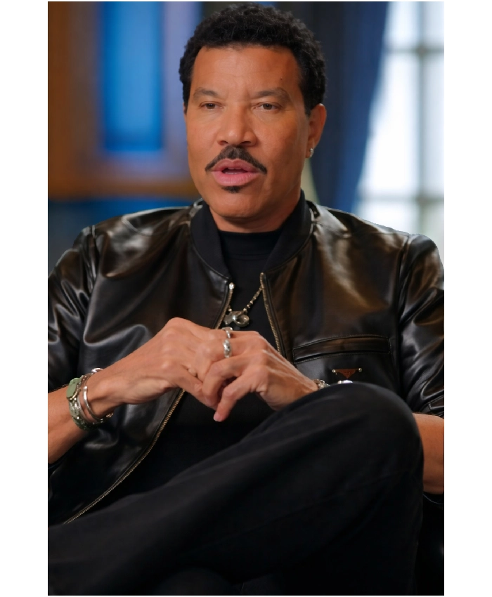 American Idol 2026 Lionel Richie Leather Bomber Jacket