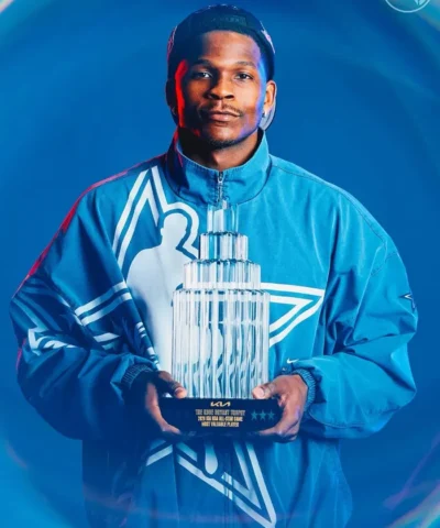 Anthony Edwards All-Star MVP Celebration Jacket Buy Now