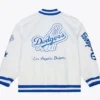 Arctic White La Dodgers Lightweight Stin Jacket