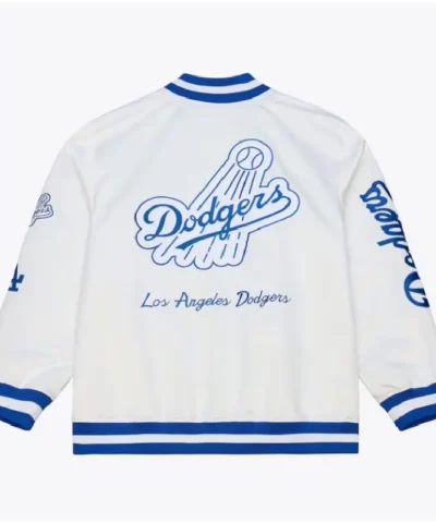 Arctic White La Dodgers Lightweight Stin Jacket
