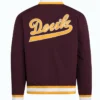 Arizona State Sun Devils Coaches Dugout Full-Snap Maroon Jacket