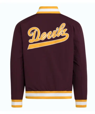Arizona State Sun Devils Coaches Dugout Full-Snap Maroon Jacket