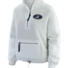 Atlanta Braves Erin Andrews Gray Polar Jacket