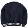 Atlanta Braves New Era x Alpha Industries Navy Full-Zip Bomber Jacket