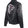 Atlanta Falcons Classic Black Satin Jackt