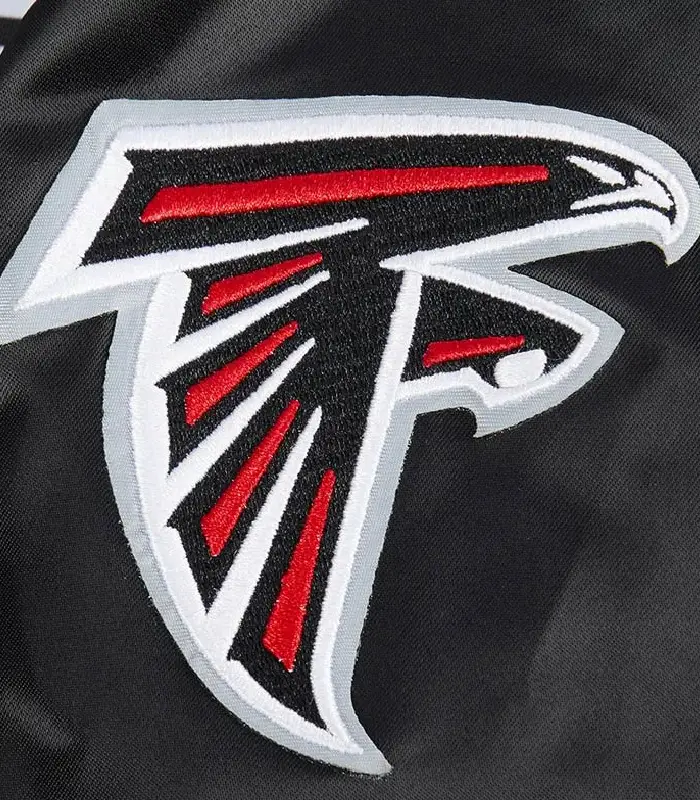 Atlanta Falcons Classic Black Satin Jckt