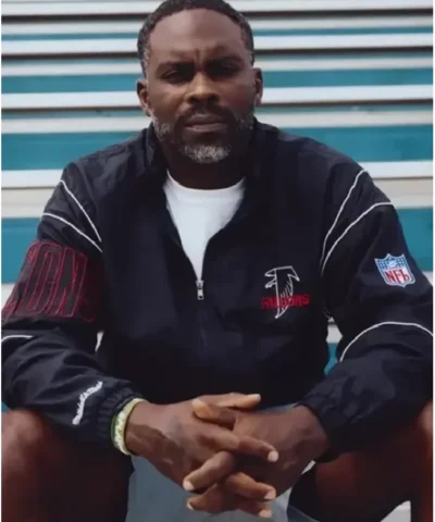 Atlanta Falcons Michael Vick Black Jacket