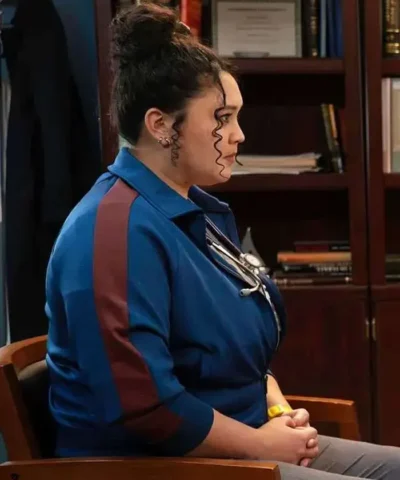 Aury Krebs Brilliant Minds 2026 Dana Dang Blue Track Jacket