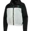 Austin FC Black And White Bomber Zipper Jacket