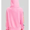 Austin Full-Zip Pink Hoodie