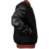 Austin McNamara Texas Tech Black Bomber Jacket