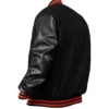 Austin McNamara Texas Tech Black Varsity Bomber Jacket