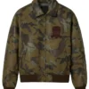 Avirex Limited Edition Camo Icon Genuine Leather Jacket