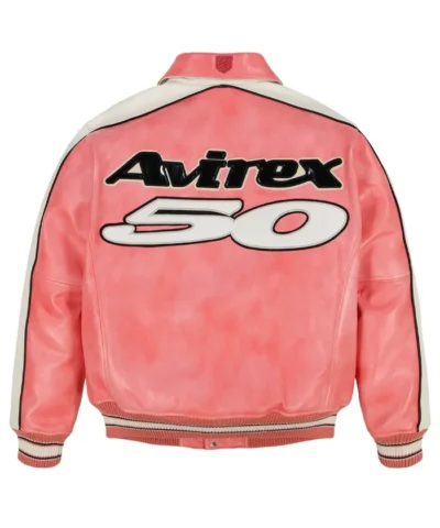 Avirex x Hellstar Snap-Tap Salvage Red Jacket