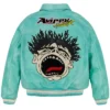 Avirex x Hellstar Snap-Tap Turquoise Jacket