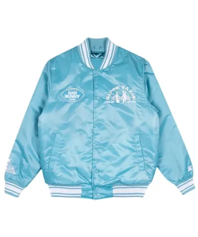 Bad Bunny x Super Tazón Blue Starter Jacket