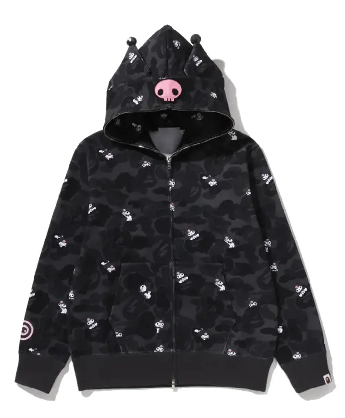 Bape Hello Kitty Black Hoodie