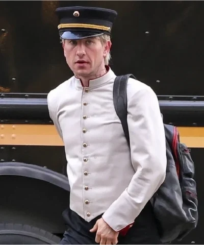 Barry Keoghan White Jacket