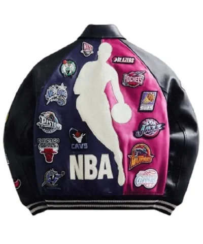 Alternative view of Pro Basketball All-Star 2026 Leather Jacket