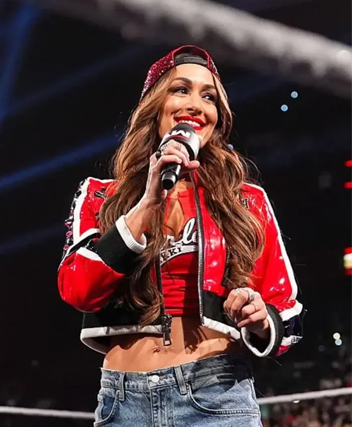 Bella Monday Night RAW 2026 Crop Jacket