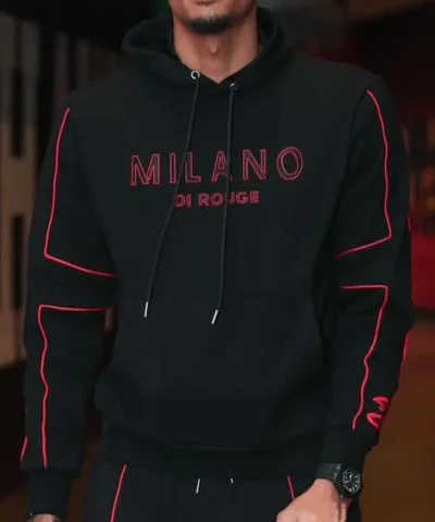 Big Tigger Miami Heat VS Atlanta Hawks Black Hoodie