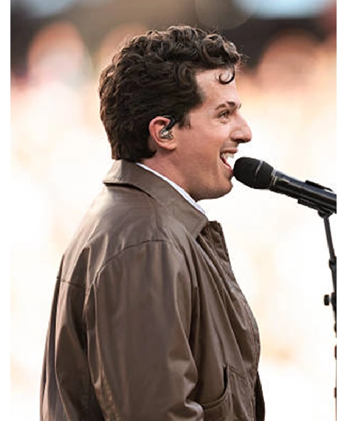 Bowl LX Charlie Puth Leather Jacket
