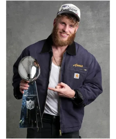 Bowl LX Cooper Kupp Blue Duck Detroit Jacket