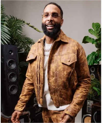 Bowl LX Odell Beckham Jr. Leather Jacket