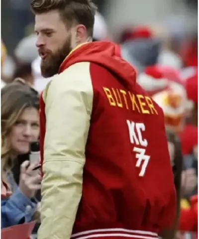 Bowl Parade Harrison Butker Varsity Jacket