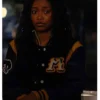 Burbs Keke Palmer Fringe Varsity Jacket