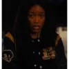 Burbs Keke Palmer Fringe Varsity Jacket